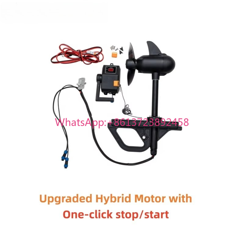 Fishing Kayak Trolling Motor - 업그레이드된 브러시리스 하이브리드 트롤링 모터 55Lbs
