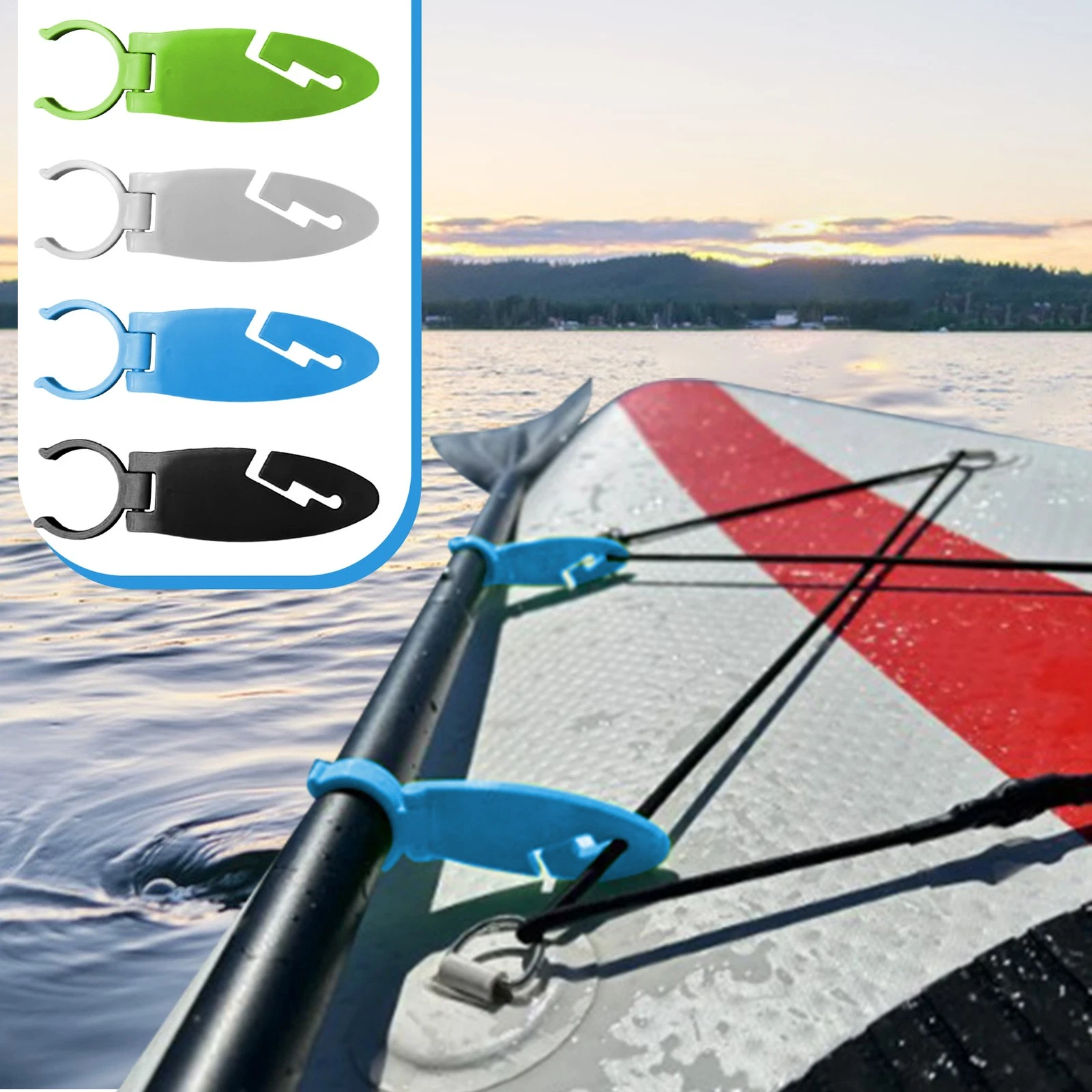 스테인레스 스틸 D 링 패치 클립 패들 보드 카약 SU - Fishing Kayak Rod Holder 리뷰 및 가격