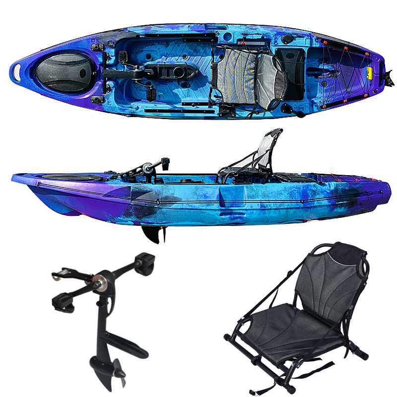 모터 장착 10.5피트 싱글 낚시 카약 (트롤링 모터  - Fishing Kayak Trolling Motor 리뷰 및 가격