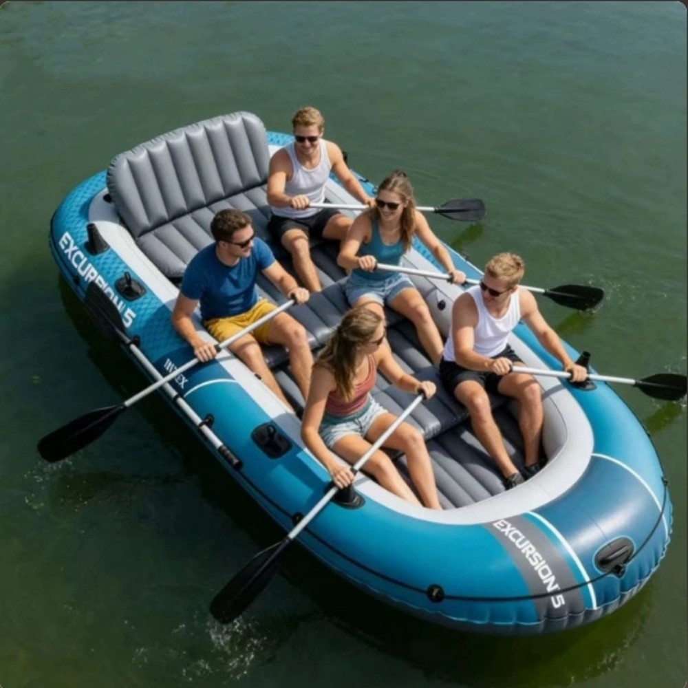 2인용 4인용 두꺼운 카약, 야외용 공격 보트, 풍선  - Fishing Kayak Inflatable 리뷰 및 가격